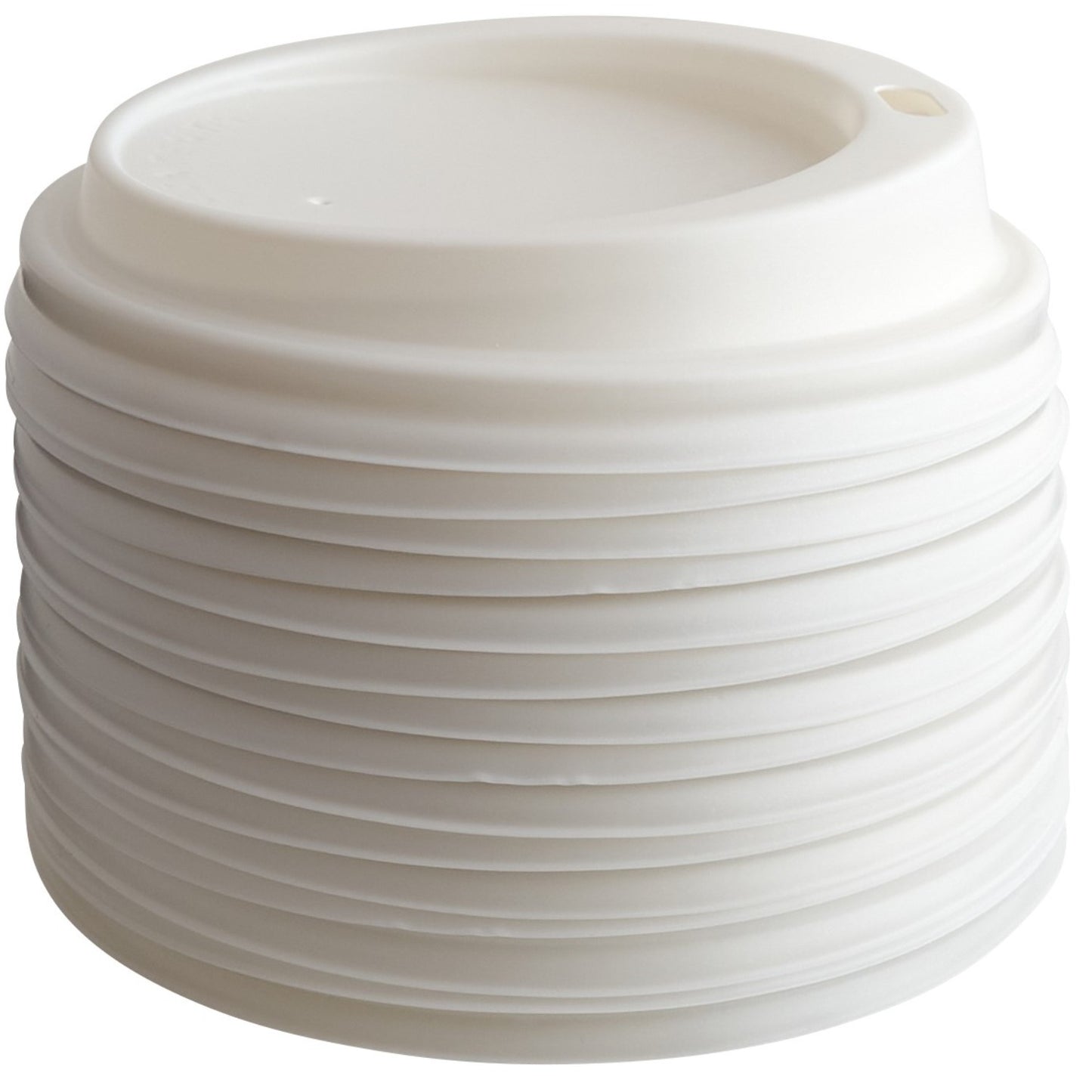 Plastic lids for paper cups