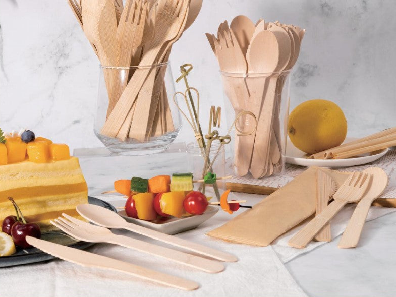 wooden cutlery