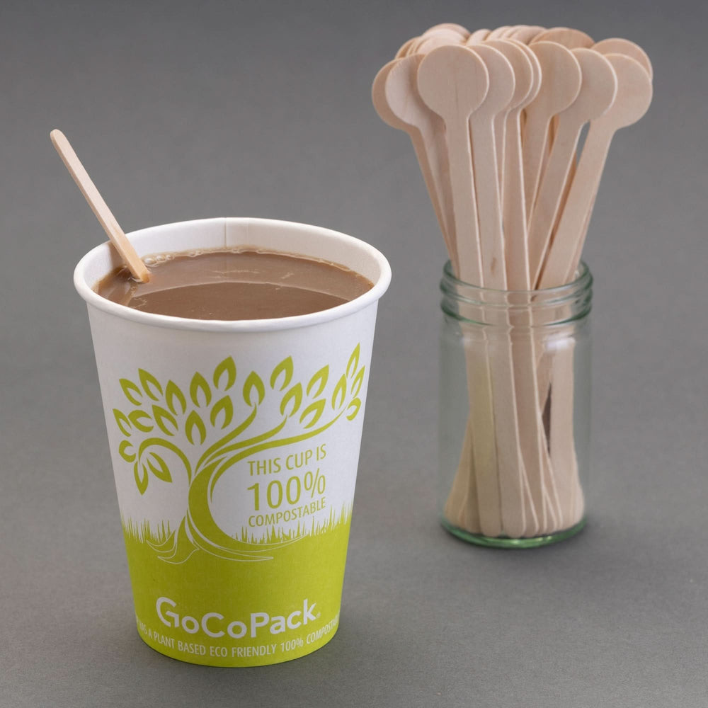 
                      
                        GoCoPack Single Wall 100% Compostable Paper Cups - Available In 8oz (227ml) Or 12oz (340ml) - GoCoPack
                      
                    