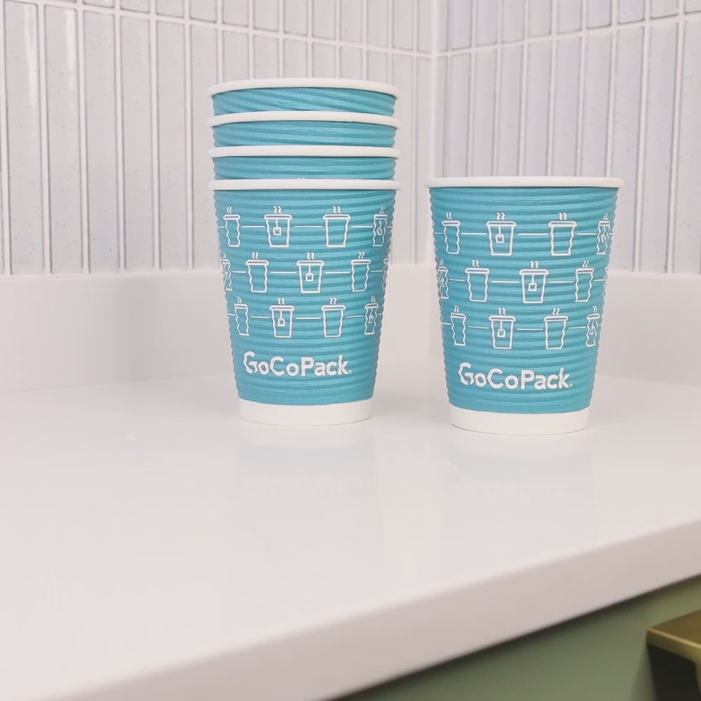 
                      
                        Load and play video in Gallery viewer, GoCoPack Spiral Paper Cups
                      
                    