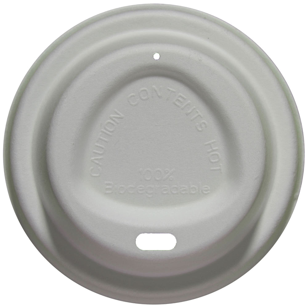 
                      
                        White Bagasse Sip Lids For Paper Cups - Eco - Friendly - 100% Compostable and 100% Biodegradable - Available In Small to Fit Standard 8oz Cups Or Large to Fit Standard 12oz - 16oz Cups - GoCoPack
                      
                    